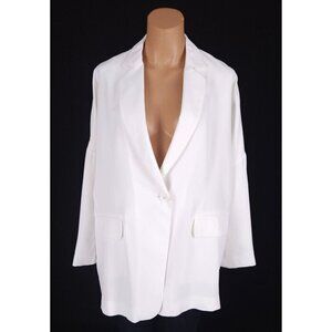 MM6 Maison Margiela Classic Blazer Size 42 US 6 White NWT $880